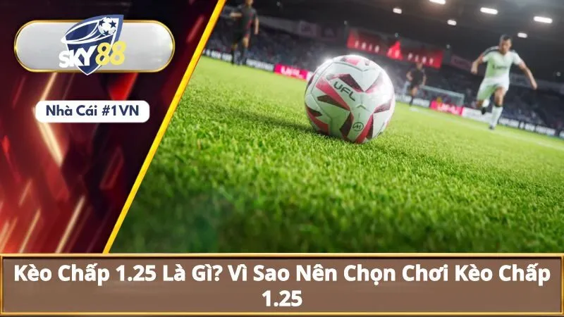 Kèo Chấp 1.25 Là Gì? Vì Sao Nên Chọn Chơi Kèo Chấp 1.25