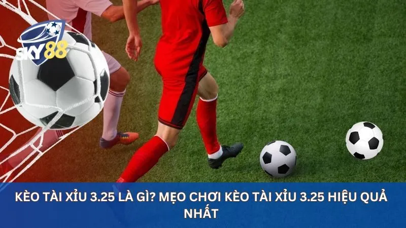 Kèo Tài Xỉu 3.25 là gì? Mẹo chơi kèo tài xỉu 3.25 hiệu quả nhất