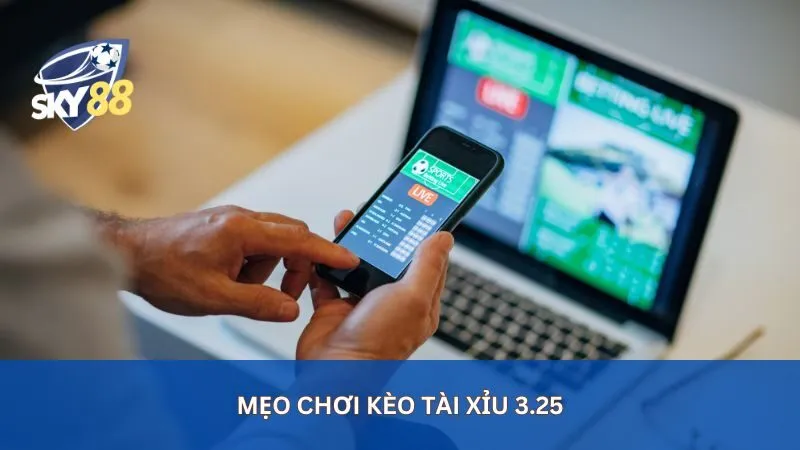 Kèo Tài Xỉu 3.25 là gì? Mẹo chơi kèo tài xỉu 3.25 hiệu quả nhất 4 Mẹo chơi kèo tài xỉu 3.25