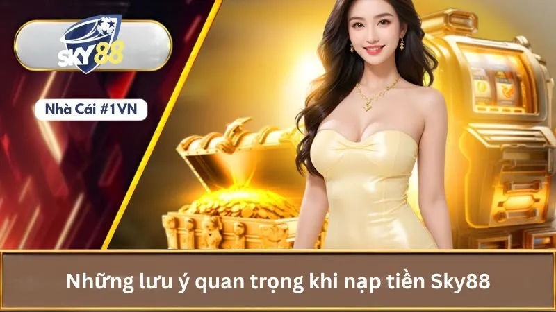 Cách Nạp Tiền Vào Tài Khoản Sky88 Cho Người Mới Bắt Đầu 3 Những lưu ý quan trọng khi nạp tiền Sky88