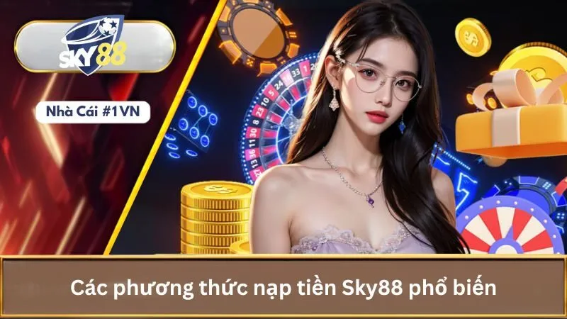 Cách Nạp Tiền Vào Tài Khoản Sky88 Cho Người Mới Bắt Đầu 2 Các phương thức nạp tiền Sky88 phổ biến