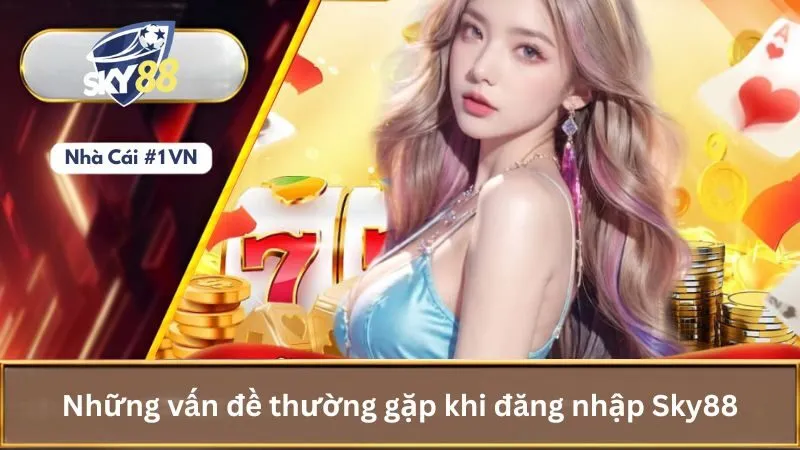 Hướng dẫn đăng nhập tài khoản trên website nhà cái sky88 3 Những vấn đề thường gặp khi đăng nhập Sky88